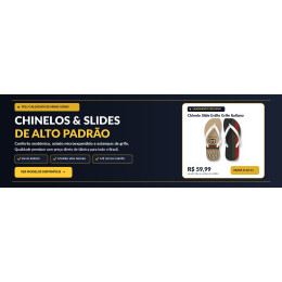 Chinelos & Slides de Luxo