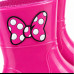 Galocha Infantil Feminina Menina Rosa Pink Impermeável Chuva Antiderrapante