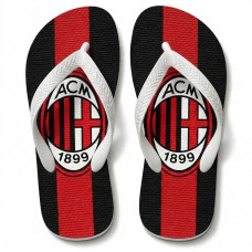 Chinelo Masculino AC Milan Faixa Vermelha Chinelo Masculino AC Milan Faixa Vermelha