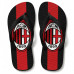 Chinelo Masculino AC Milan Faixa Vermelha Chinelo Masculino AC Milan Faixa Vermelha