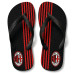 Chinelo Masculino AC Milan Red & Black Stripes Chinelo Masculino AC Milan Red & Black Stripes