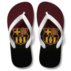 Chinelo Masculino Barcelona Dourado, Vinho e Preto Chinelo Masculino Barcelona Dourado, Vinho e Preto