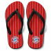 Chinelo Masculino Bayern de Munique Listrado Vermelho e Branco Chinelo Masculino Bayern de Munique Listrado Vermelho e Branco