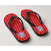 Chinelo Masculino Bayern de Munique Listrado Vermelho e Branco Chinelo Masculino Bayern de Munique Listrado Vermelho e Branco
