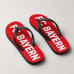 Chinelo Masculino Bayern Munich Vertical Text Chinelo Masculino Bayern Munich Vertical Text