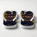 Chinelo Masculino Boca Juniors Abstrato Azul e Amarelo Chinelo Masculino Boca Juniors Abstrato Azul e Amarelo