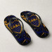 Chinelo Masculino Boca Juniors Abstrato Azul e Amarelo Chinelo Masculino Boca Juniors Abstrato Azul e Amarelo