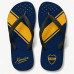 Chinelo Masculino Boca Juniors Xeneize Azul e Amarelo Chinelo Masculino Boca Juniors Xeneize Azul e Amarelo