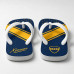 Chinelo Masculino Boca Juniors Xeneize Azul e Amarelo Chinelo Masculino Boca Juniors Xeneize Azul e Amarelo