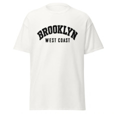 Camiseta Masculina Brooklyn West Coast Estampa Vintage Camiseta Masculina Brooklyn West Coast Estampa Vintage