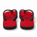 Chinelo Masculino Chicago Bulls Doodle Vermelho e Preto Chinelo Masculino Chicago Bulls Doodle Vermelho e Preto
