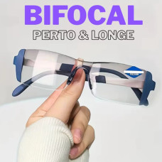 Óculos Com Ajuste de Grau Automático - Bifocal Para Perto e Longe Óculos Com Ajuste de Grau Automático - Bifocal Para Perto e Longe