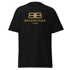 Camiseta Masculina Balenciaga Gold Camiseta Masculina Balenciaga Gold