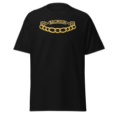 Camiseta Masculina Balmain Gold Camiseta Masculina Balmain Gold