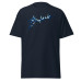 Camiseta Masculina Balmain Ice Blue Camiseta Masculina Balmain Ice Blue