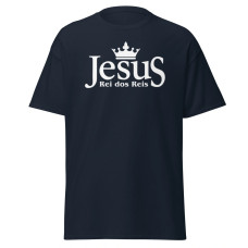 Camiseta Masculina Jesus Rei dos Reis Camiseta Masculina Jesus Rei dos Reis