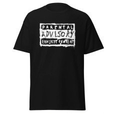 Camiseta Masculina Parental Advisory Camiseta Masculina Parental Advisory
