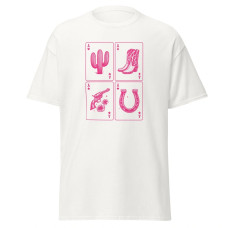 Camisa Feminina Baby Look Rosa do Oeste Camisa Feminina Baby Look Rosa do Oeste