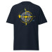 Camiseta Masculina Stone Island Blue & Gold Camiseta Masculina Stone Island Blue & Gold
