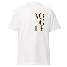 Camisa Feminina Baby Look Vogue Onça Camisa Feminina Baby Look Vogue Onça