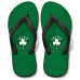 Chinelo Masculino Boston Celtics Shamrock Verde e Branco Chinelo Masculino Boston Celtics Shamrock Verde e Branco