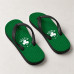 Chinelo Masculino Boston Celtics Shamrock Verde e Branco Chinelo Masculino Boston Celtics Shamrock Verde e Branco