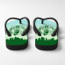 Chinelo Masculino Boston Celtics Skyline Verde e Azul Claro Chinelo Masculino Boston Celtics Skyline Verde e Azul Claro