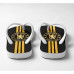 Chinelo Masculino Chelsea Black & Gold Stripes Chinelo Masculino Chelsea Black & Gold Stripes