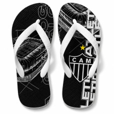 Chinelo Masculino Atlético Mineiro Galo Arena MRV Chinelo Masculino Atlético Mineiro Galo Arena MRV