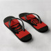 Chinelo Masculino Flamengo Fúria Rubro-Negra Chinelo Masculino Flamengo Fúria Rubro-Negra