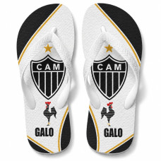 Chinelo Masculino Atlético Mineiro Galo Dourado Chinelo Masculino Atlético Mineiro Galo Dourado