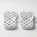 Chinelo Feminino LV Black White Chinelo Feminino LV Black White