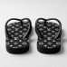 Chinelo Feminino LV Black White Chinelo Feminino LV Black White