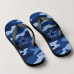 Chinelo Masculino Dallas Cowboys Camuflado Azul Chinelo Masculino Dallas Cowboys Camuflado Azul