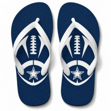 Chinelo Masculino Dallas Cowboys Football Marinho e Branco Chinelo Masculino Dallas Cowboys Football Marinho e Branco