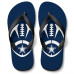 Chinelo Masculino Dallas Cowboys Football Marinho e Branco Chinelo Masculino Dallas Cowboys Football Marinho e Branco