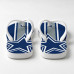 Chinelo Masculino Dallas Cowboys Star Navy e Cinza Chinelo Masculino Dallas Cowboys Star Navy e Cinza