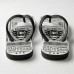 Chinelo Masculino D.C. United 25 Years Edição Comemorativa Preto e Branco