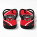 Chinelo Masculino D.C. United Curve Vermelho, Preto e Branco Chinelo Masculino D.C. United Curve Vermelho, Preto e Branco