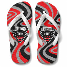 Chinelo Masculino D.C. United Swirl Vermelho, Preto e Cinza Chinelo Masculino D.C. United Swirl Vermelho, Preto e Cinza