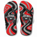 Chinelo Masculino D.C. United Swirl Vermelho, Preto e Cinza Chinelo Masculino D.C. United Swirl Vermelho, Preto e Cinza