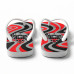 Chinelo Masculino D.C. United Swirl Vermelho, Preto e Cinza Chinelo Masculino D.C. United Swirl Vermelho, Preto e Cinza