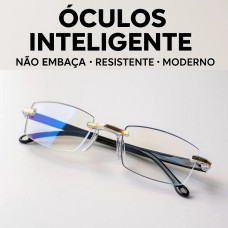 Óculos Inteligente com Ajuste de Grau Automático - Para Perto e Longe - Anti Luz Azul Óculos Inteligente com Ajuste de Grau Automático - Para Perto e Longe - Anti Luz Azul