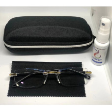Kit Óculos Inteligentes para Perto e Longe com Ajuste Automático de Grau + Estojo e Limpa-Lentes Kit Óculos Inteligentes para Perto e Longe com Ajuste Automático de Grau + Estojo e Limpa-Lentes