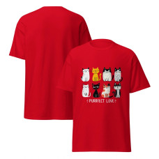 Camiseta Masculina Amor Felino Camiseta Masculina Amor Felino