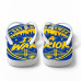 Chinelo Masculino Golden State Warriors Bay Area Swag Azul e Amarelo Chinelo Masculino Golden State Warriors Bay Area Swag Azul e Amarelo