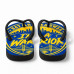 Chinelo Masculino Golden State Warriors Bay Area Swag Azul e Amarelo Chinelo Masculino Golden State Warriors Bay Area Swag Azul e Amarelo