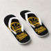 Chinelo Masculino Golden State Warriors Brush Strength In Numbers Preto e Amarelo Chinelo Masculino Golden State Warriors Brush Strength In Numbers Preto e Amarelo