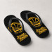 Chinelo Masculino Golden State Warriors Brush Strength In Numbers Preto e Amarelo Chinelo Masculino Golden State Warriors Brush Strength In Numbers Preto e Amarelo