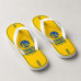 Chinelo Masculino Golden State Warriors Strength In Numbers Amarelo e Azul Chinelo Masculino Golden State Warriors Strength In Numbers Amarelo e Azul